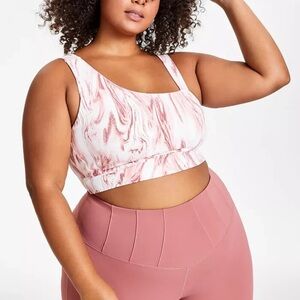 Jenni Pink Marble lounge bra Size 3X